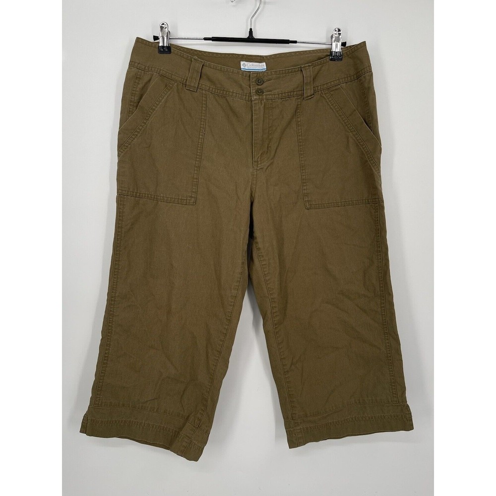 Columbia Sportswear Women's Khaki Capris Size 6‎ Utility Pants